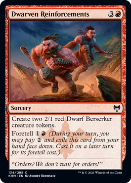 (image for) Dwarven Reinforcements (Foil)