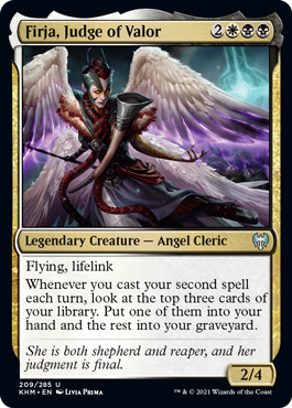 (image for) Firja, Judge of Valor (Foil)
