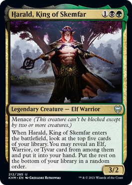 (image for) Harald, King of Skemfar (Foil)