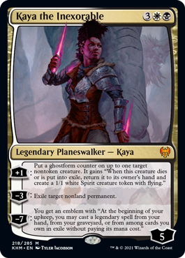 (image for) Kaya the Inexorable (Foil)