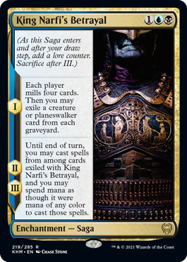 (image for) King Narfi's Betrayal (Foil)