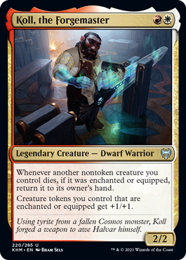 (image for) Koll, the Forgemaster (Foil)
