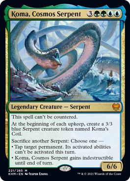 (image for) Koma, Cosmos Serpent (Foil)