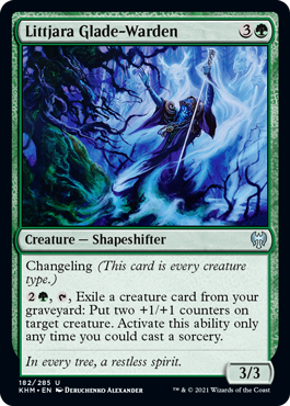 (image for) Littjara Glade-Warden (Foil)