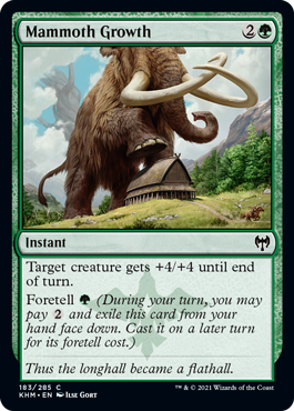 (image for) Mammoth Growth (Foil)