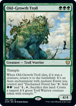 (image for) Old-Growth Troll (Foil)
