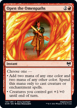 (image for) Open the Omenpaths (Foil)