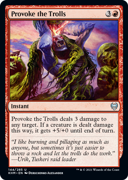 (image for) Provoke the Trolls (Foil)