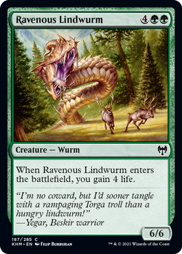 (image for) Ravenous Lindwurm (Foil)