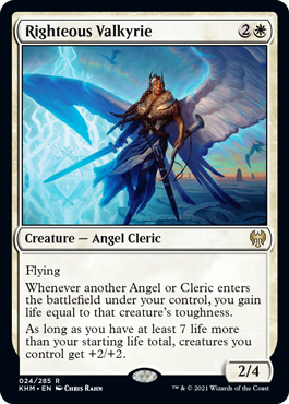 (image for) Righteous Valkyrie (Foil)