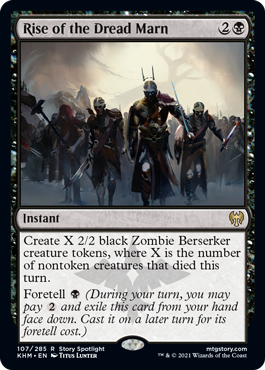 (image for) Rise of the Dread Marn (Foil)