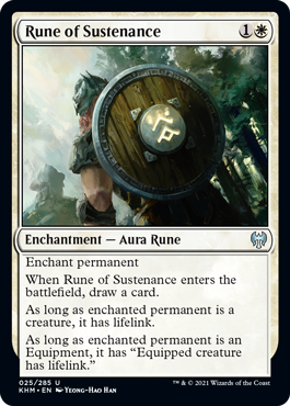 (image for) Rune of Sustenance (Foil)