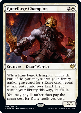 (image for) Runeforge Champion (Foil)