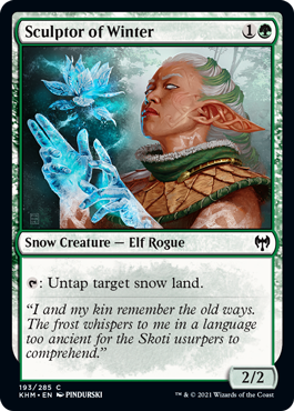 (image for) Sculptor of Winter (Foil)