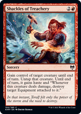(image for) Shackles of Treachery (Foil)