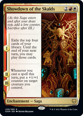 (image for) Showdown of the Skalds (Foil)