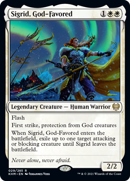 (image for) Sigrid, God-Favored (Foil)