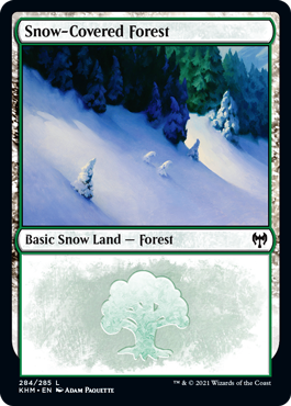 (image for) Snow-Covered Forest 284 (Foil)