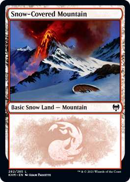 (image for) Snow-Covered Mountain 282 (Foil)
