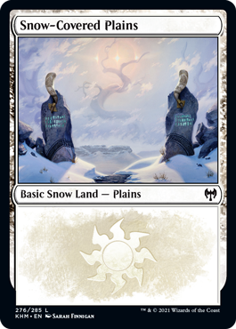 (image for) Snow-Covered Plains 276 (Foil)