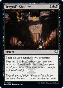 (image for) Tergrid's Shadow (Foil)