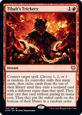 (image for) Tibalt's Trickery (Foil)