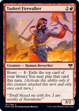 (image for) Tuskeri Firewalker (Foil)