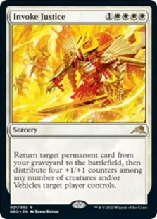 (image for) Invoke Justice (Foil)