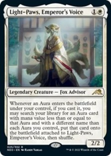 (image for) Light-Paws, Emperor's Voice (Foil)