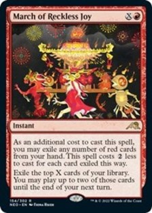 (image for) March of Reckless Joy (Foil)