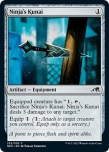 (image for) Ninja's Kunai (Foil)