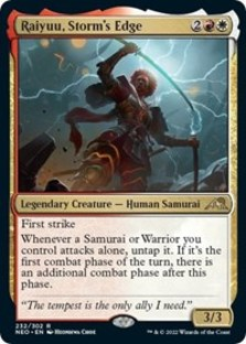 (image for) Raiyuu, Storm's Edge (Foil)