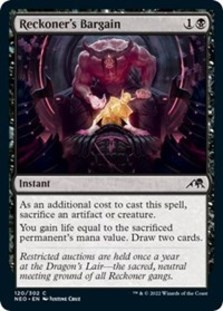 (image for) Reckoner's Bargain (Foil)