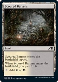 (image for) Scoured Barrens (Foil)