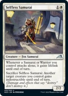 (image for) Selfless Samurai (Foil)