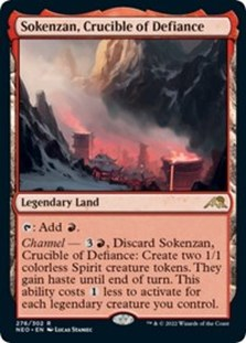 (image for) Sokenzan, Crucible of Defiance (Foil)