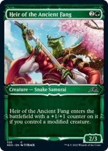 (image for) Heir of the Ancient Fang (Showcase) (Foil)