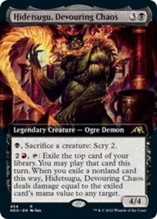 (image for) Hidetsugu, Devouring Chaos (Extended Art) (Foil)