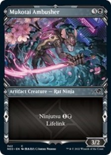 (image for) Mukotai Ambusher (Showcase) (Foil)