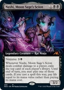 (image for) Nashi, Moon Sage's Scion (Extended Art) (Foil)