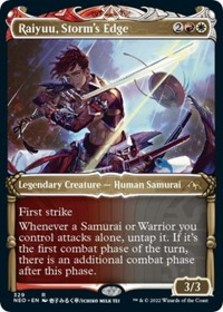 (image for) Raiyuu, Storm's Edge (Showcase) (Foil)