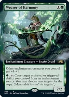 (image for) Weaver of Harmony (Extended Art) (Foil)