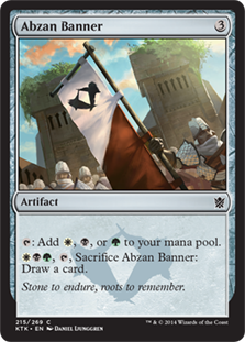 (image for) Abzan Banner (Foil)
