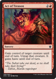 (image for) Act of Treason (Foil)