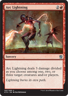 (image for) Arc Lightning (Foil)