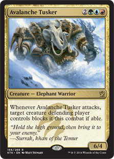 (image for) Avalanche Tusker (Foil)