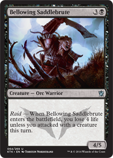 (image for) Bellowing Saddlebrute (Foil)