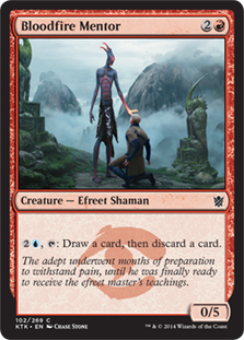(image for) Bloodfire Mentor (Foil)