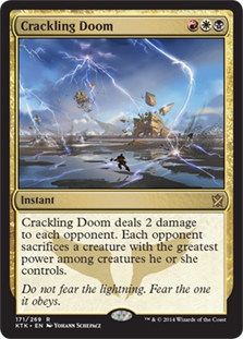 (image for) Crackling Doom (Foil)