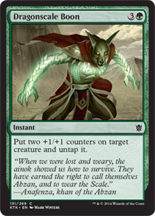 (image for) Dragonscale Boon (Foil)